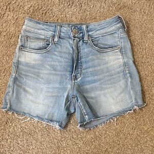 American Eagle Outfitters Light Blue Jean Shorts
